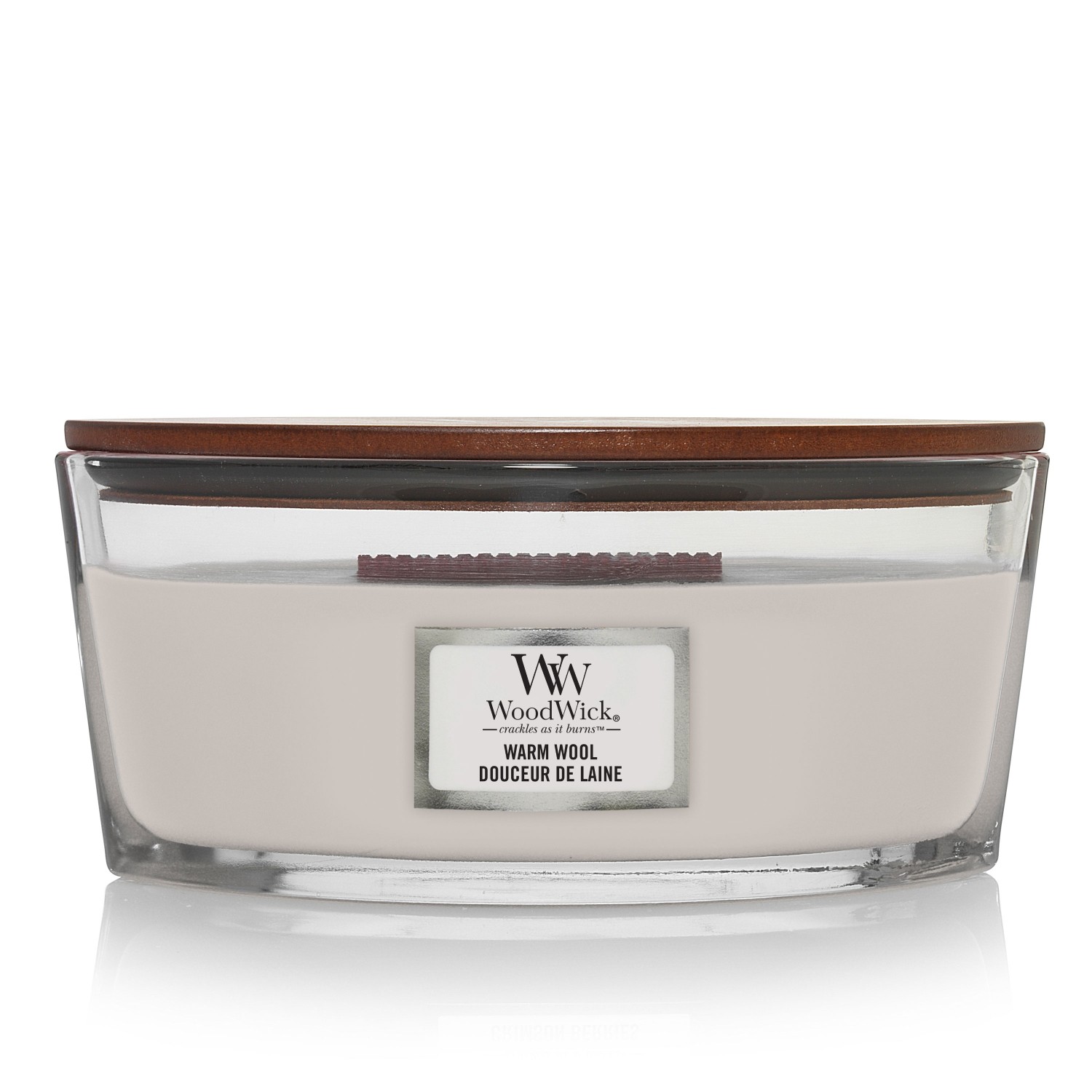 WW Warm wool ellipse candle