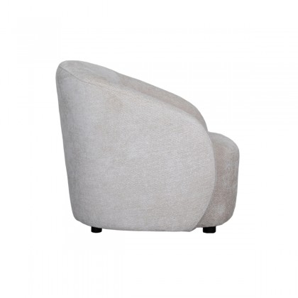 LABEL51 Fauteuil Alby - Naturel - Elite